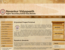 Tablet Screenshot of navankurvidyapeeth.org